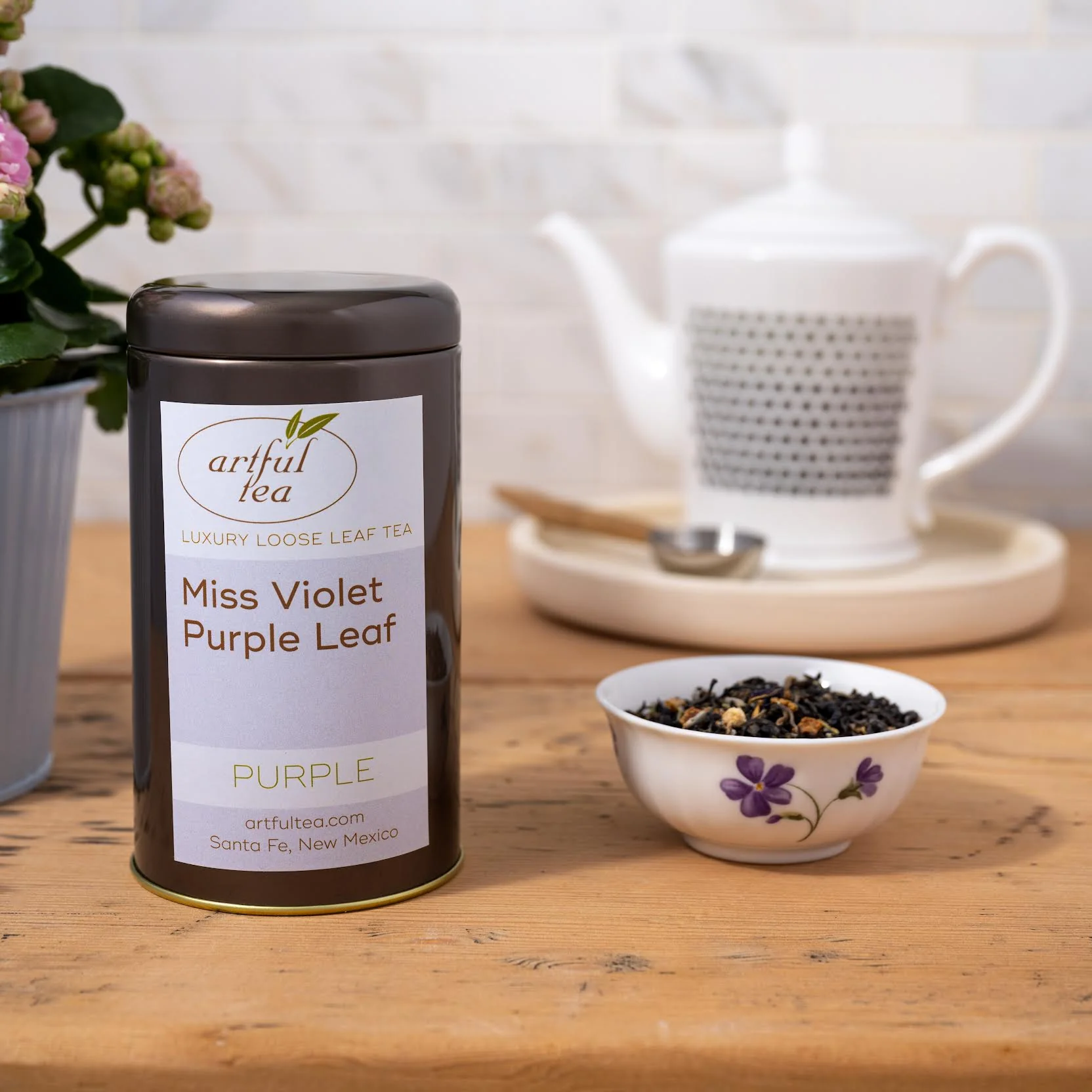 Miss Violet Purple Leaf Tea - Image 3