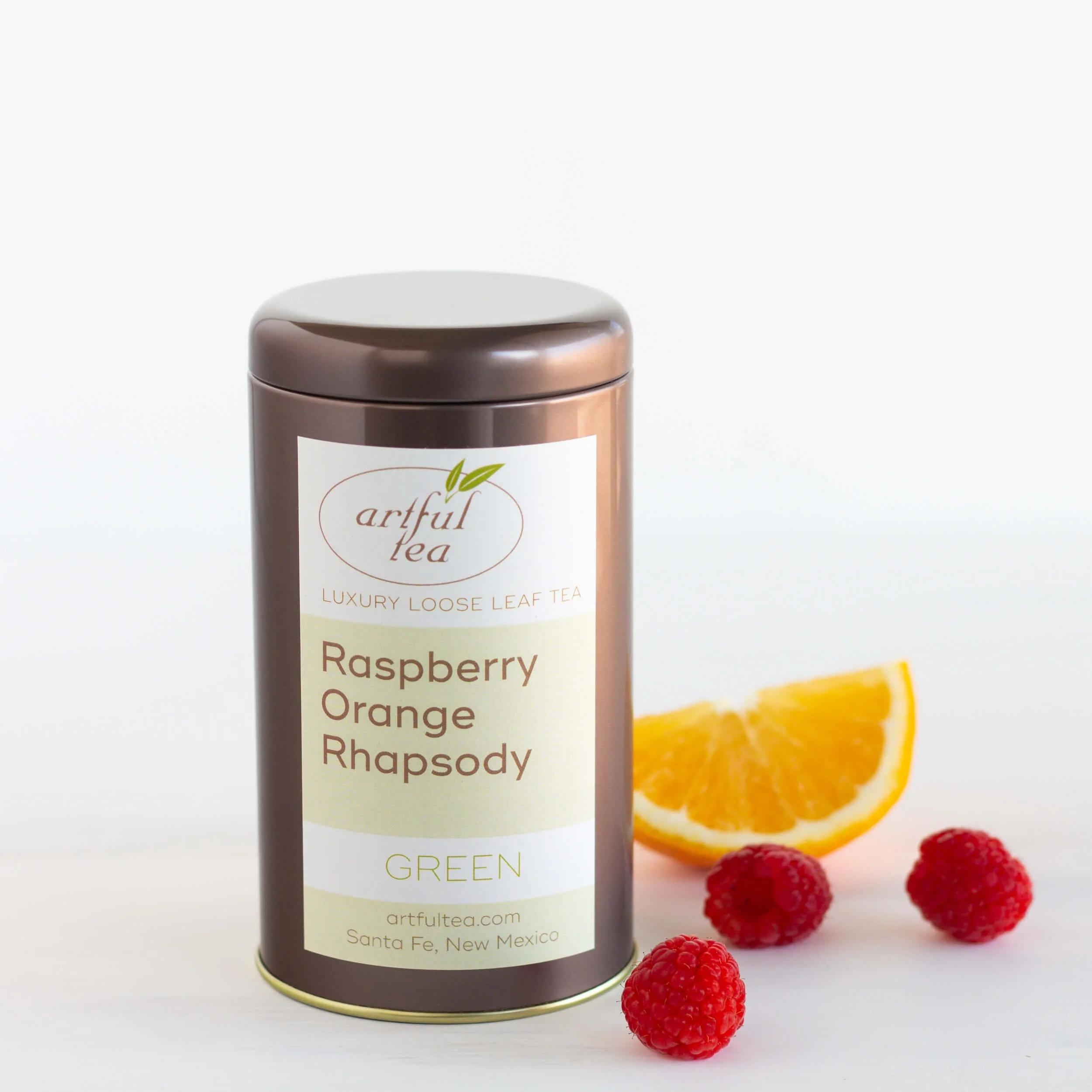 Raspberry Orange Rhapsody Green Tea - Image 3