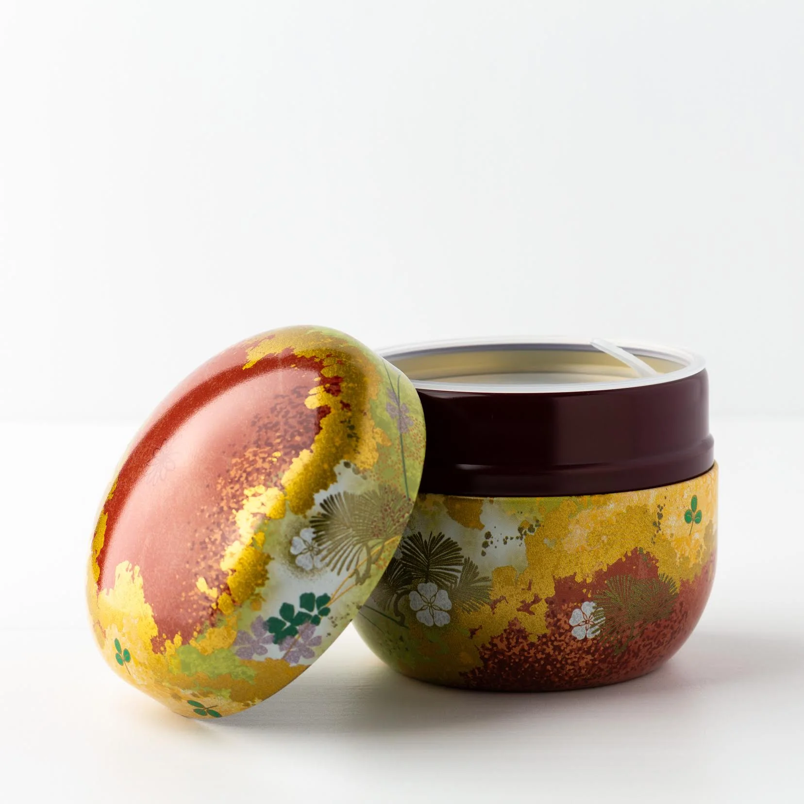 Round Metal Tea Tin - Image 2